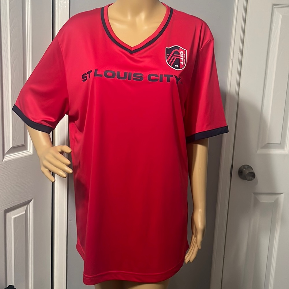 NWT ST LOUIS CITY MLS VNeck Jersey